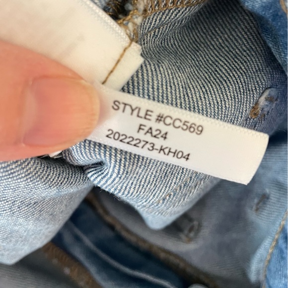 J. Crew High Rise Sailor Denim Trouser Wide Leg Jeans in 1996 Semi Stretch-31x32 - Picture 13 of 13